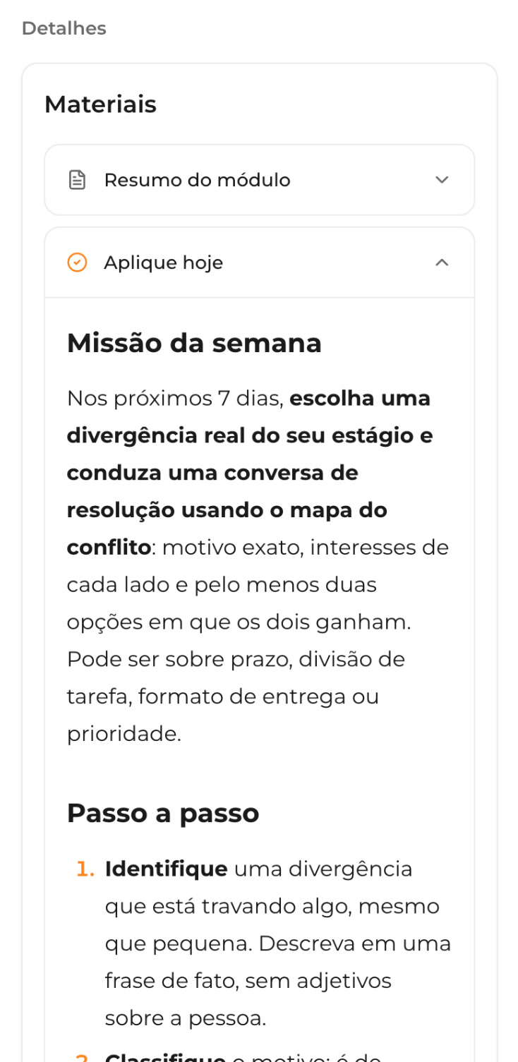 Do vídeo para a segunda-feira